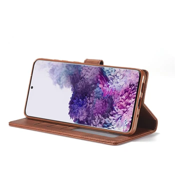 Piele Flip case Pentru Samsung Galaxy S20 Ultra S10 E S9 S8 S7 Nota 8 9 10 Plus A51 A71 A81 A91 A01 A21 A50 A70 Telefon Acoperă shell