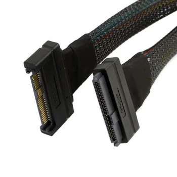 U. 2 U2 SFF-8639 NVME PCIe SSD Cablu de sex Masculin la Feminin Extensie 50cm 68pin
