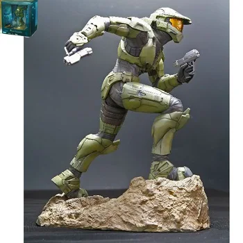 Fierbinte de Vânzare Halo3 Kotobukiya Spartan Figura Statuie 12in Armata de Culoare Verde In Cutie