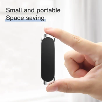 KUULAA Mini Benzi Forma Magnetic Masina cu Suport pentru Telefon Stand Pentru iPhone Samsung Xiaomi perete de metal de Magnet GPS Auto Monta tabloul de Bord