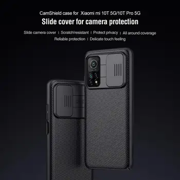 NILLKIN Camshield Glisați Capacul Pentru Xiaomi Mi 10 Tineri 5G Acoperi Mi 10T Pro KM 10 Lite Caz Camera de Protecție de Protecție a Lentilei Caz