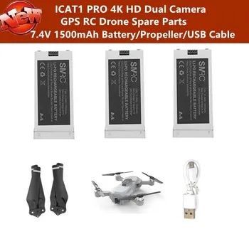 ICAT1 PRO GPS 4K 5G WIFI RC Drone piese de Schimb 7.4 V 1500mAh Baterie/Elice/Cablu USB Pentru ICAT1 PRO ESC Camera RC Quadcopter