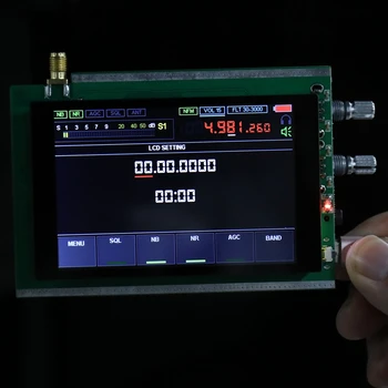 50K-200MHz Malachit DST Radio DSP Malahit DST HAM de Emisie-recepție Receptor 3.5 Inch LCD