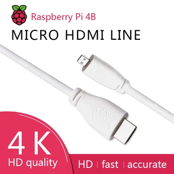 Oficial Raspberry Pi 4 Micro HDMI la HDMI Standard (O/M) 1m & 2m Cablu