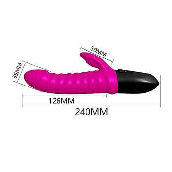 Încălzire Vibrator Vaginal strict de Exerciții Vibratoare Vibrator Secret Jucărie Sexuală pentru Femei Moale si Confortabil Parcurgem 2 Turație Motor