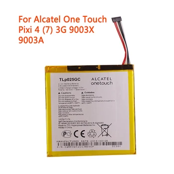 Original, de înaltă calitate TLP025GC 2580mAh Baterie pentru Alcatel One Touch Pixi 4 (7) 3G 9003X 9003A Bateria telefonului Mobil