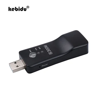 Kebidu Nou Universal TV Wireless Network Adaptor Wifi WPS 300Mbps Wi-fi Repeater RJ-45 Cablu de Rețea Pentru Samsung LG Sony HDTV