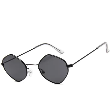 Yoovos 2021 Epocă Mic Cadru ochelari de Soare Femei Poligonale de Brand Designer de Aliaj de ochelari de Soare Oglinda UV400 Oculos De Sol