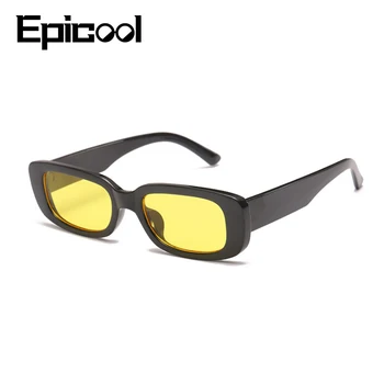 Epicool Clasic Retro ochelari de Soare Femei Mici Pătrate Ramă de ochelari de Soare Doamnelor Oceanul ochelari de Soare Lentile oculos UV400