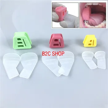 Dentare Silicon Obraz Retractoare Gura elemente de Recuzită cu Înfrâneze limba de Dentist Ortodontic Instrumente
