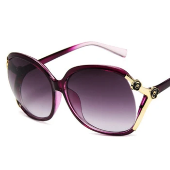 Mare Cadru Pătrat ochelari de Soare pentru Femei Brand de Lux de Designer Gradient de Lentile de Ochelari de Soare Doamnelor Personalitate Gol Afară de Nuante UV400