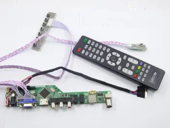 Controler de bord TV kit LED AV Pentru LP133WH2(TL)(M3)/(TL)(M4) 40pin 1366X768 13.3