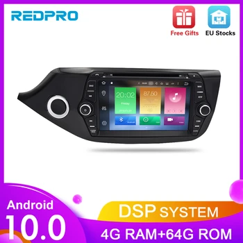 Android 9.0 10.0 Ecran Tactil Auto Multimedia Player pentru Kia Ceed 2013 Audio Radio Stereo Video WiFI, Bluetooth, DVD, GPS