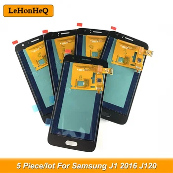5 Buc/lot LCD Pentru Samsung Galaxy J1 2016 J120 J120F J120H J120M Display LCD Touch Screen Digitizer Asamblare