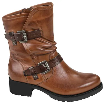 Cizme de iarna pentru Femei din Piele Pantofi Casual Curea Cataramă Low-toc de Vest cizme Cizme de Cowboy pentru Femei Rotund Toe Glezna Cizme Elegante