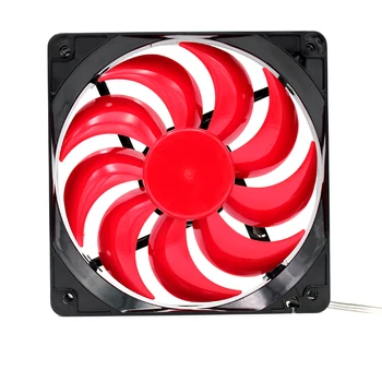 Cel mai liniștit liniștit 120 mm calculator ventilator de răcire ventilator de 12 cm DC 12V 3pin / 4D plug computer cooler grafică paste fierbinte