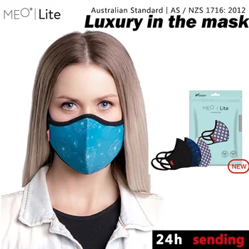 Produs nou Listarea MEO Moda Masca anti ceata de praf PM0.1 respirabil și lavabil PM2.5 Filtru de 99.8% Cu filtru pentru Bărbat femeie