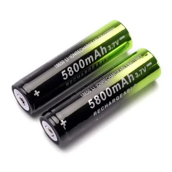 AC/USB încărcător de baterii inteligent de încărcare rapidă baterie reîncărcabilă li-pe baterie +2x 5000mah/ 5800mah baterie 18650 Pentru lanterna Far
