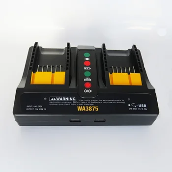 UE Plug Încărcător pentru Worx WA3875 20V 18v Li-ion 2.0/3.0, Un încărcător pentru Worx WA3520 WA3525 WA3578 WA3575 WA3742 Încărcare Rapidă
