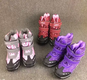 Wallvell fete cizme de zapada copii cizme impermeabil în aer liber cizme marimea 31 la 36