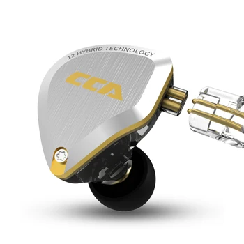 CCA C12 Casti tehnologie Hibrid 12 unitate In-Ear de Reducere a Zgomotului Căști HiFi