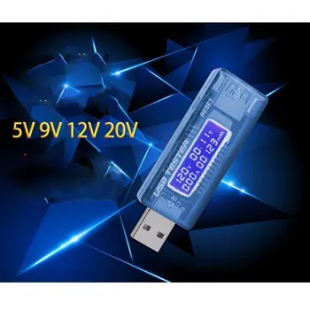 Powerbank USB Metru Volt USB Contor de Curent Capacitate Amp Tester Power Bank Ampermetru