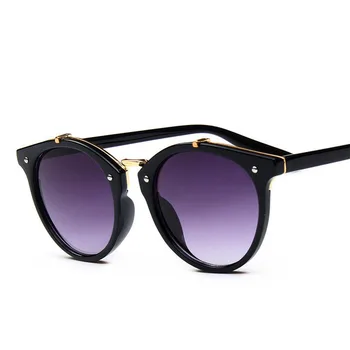 2020 Epocă Nituri ochelari de Soare pentru Femei de Culoare de Bomboane de Lux UV400 Oculos De Sol Clasic de Călătorie în aer liber Ochelari