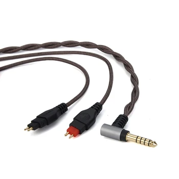 Pentru Sennheiser HD650 HD600 HD580 2,5 mm/3.5 mm/4.4 mm Echilibru Upgrade Cablu Căști linie OCC Argint cablu Audio HIFI Aux sârmă