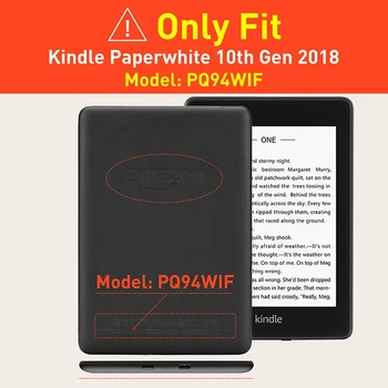 Caz pentru Amazon Kindle Paperwhite 4 (10-Gen-2018) Portabile de Lectură Capacul se Potriveste Amazon Kindle paperwhite Lansat în 2018