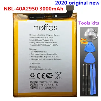 Nou, Original, de 3000mAh NBL-40A2950 Acumulator de schimb Pentru TP-link Neffos NBL-40A2950 Baterii Reîncărcabile
