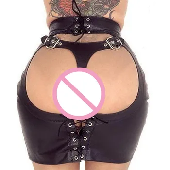 MaryXiong Fierbinte din Piele PU pentru Adulti Jocuri Sex Robie Bataia Fusta Femei Rochie Sexy Jucării Catsuit Porno Sex Produs Pentru Femei