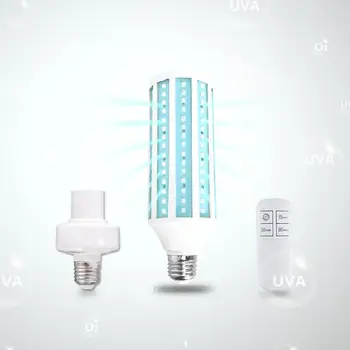 1 Buc 60W Bec LED Porumb E27 110V de Economisire a Energiei UV Germicide Lampă cu LED-uri Pentru Camera de zi Accesorii Inteligente Smart Home