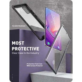 I-BLASON Pentru Samsung Galaxy S20 5G Caz (2020 de Presă) Ares Full-Corp transparent Robust Bara de protecție CU Built-in Ecran Protector