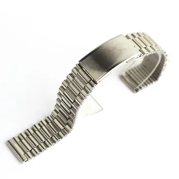 Watchband de Argint Godlden din oțel inoxidabil 18mm curea pentru RADO BĂRBAȚI ÎNCHEIETURA CEAS SL11