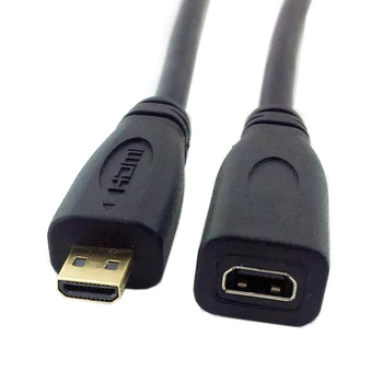 Compatibil HDMI Cablu HDMI compatibil HDMI-Cablu compatibil Cablu compatibil HDMI Tip D Micro compatibil HDMI de sex Masculin la Micro