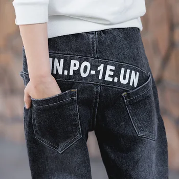 Moda Baieti Blugi Pantaloni 2020 Primăvară Copii Adolescente Toamna Pantaloni Îmbrăcăminte Denim Pantaloni Jeans pentru 6-16 Ani Băiatul Haine