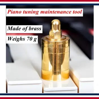 Pian tuning instrumente accesorii Pian alb cheie nivelare gage cupru greutate 70g Pian instrument de reparații de piese