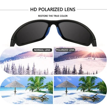 POLARSNOW Clasic Polarizat ochelari de Soare Barbati de Calitate de Top de sex Masculin Ochelari de Soare de Conducere de Moda, de Călătorie UV400 Ochelari de Bărbați Oculos PS8701