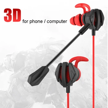 Casti Casti Pentru CS Jocuri Jocuri In-Ear Headset 7.1 Cu Microfon, Control Volum PC Gamer Căști