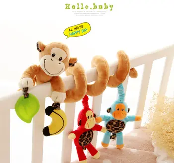 Copil Nou-Născut Jucarii 0-12 Luni Umplute Cărucior Jucarii Animale Pătuț Copil Cărucior Pat Agățat De Învățământ Pentru Sugari Baby Rattle Jucărie Juguete