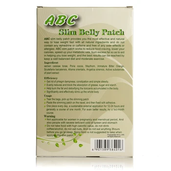 (30 plasturi) Magnetice de Slăbire burtă patch dieta Buric Autocolant Slim Patch-uri de Pierdere în Greutate rapid controlul apetitului