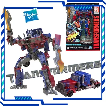 Hasbro Transformers Jucării Film 2 Studio Seria Voyager SS05 Optimus Prime Acțiune Cifre de Jucării Robot Transformator Cadou de Crăciun