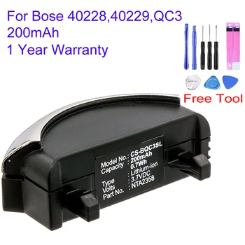 Cameron Sino 40229, NTA2358 Pentru Bose 40228, 40229, QC3 CS-BQC3SL Înlocuire Mini set cu Cască fără Fir Digitale Baterie Batteria Accu