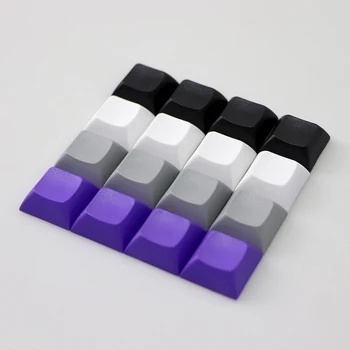 Pbt Orb Punctul dsa Keycap 1u mixded culoare Alb Negru Gri Violet taste pentru tastatură mecanică de gaming