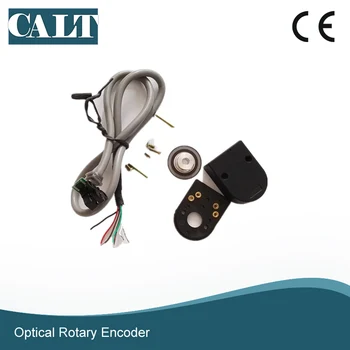 Preț scăzut mini optică rotativă encoder rotativ disc 4mm, 6mm orificiu O B faza semnalului de modulare encoder PD30