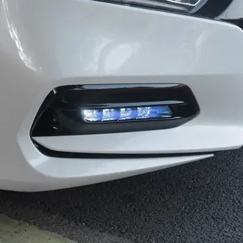 Pcmos 2 buc Albastru lămpii de Ceață Față Lampă Capac Autocolante se Potrivesc Pentru Honda Accord 2018 2019 Exterioare Accesorii Auto Lumina Autocolante