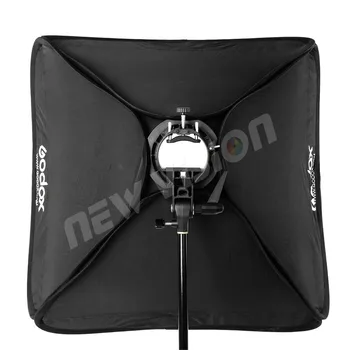 Godox 40cm, 50cm 60cm 80cm Reglabil Speedlight Flash Softbox + S de tip Suport Bowens Kit de Montare pentru Speedlite Studio de Fotografiere