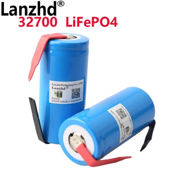 (1-10BUC) 3.2 V 32700 6500mAh LiFePO4 Baterie 35A 55A Mare Putere Continuă Maximă de Descărcare de gestiune a bateriei +DIY Nichel