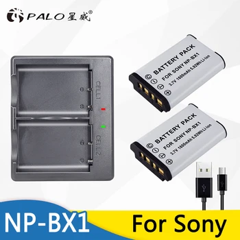NP-BX1 bateriei Pentru Sony încărcător de baterie pentru sony np-bx1 np bx1 acumulatorul NP-BX1 HDR-AS200v AS15 AS100V DSC-RX100 X1000V WX350