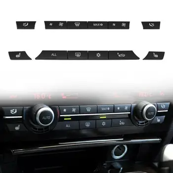 12pcs ABS Negru Buton Tasta Caps/C Comutator Încălzitor de Kit Corectă a conectorului pentru BMW F07 GT/F10/F11 F01/F02